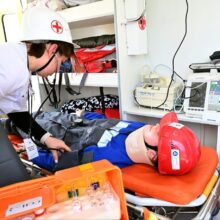 Специалисты здравпункта СМЦ ФМБА России отработали навыки экстренного реагирования на учениях Балаковской АЭС