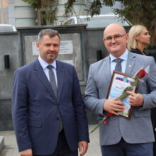 Торжественное открытие Доски почёта Балаковского муниципального района: Виктор Егоров удостоен высокой чести