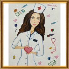 Преврати свой рисунок или фотографию в цифровую картину для мамы!